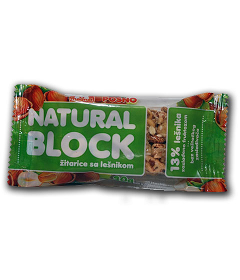 Integralne pločice NATURAL BLOCK sa lešnikom