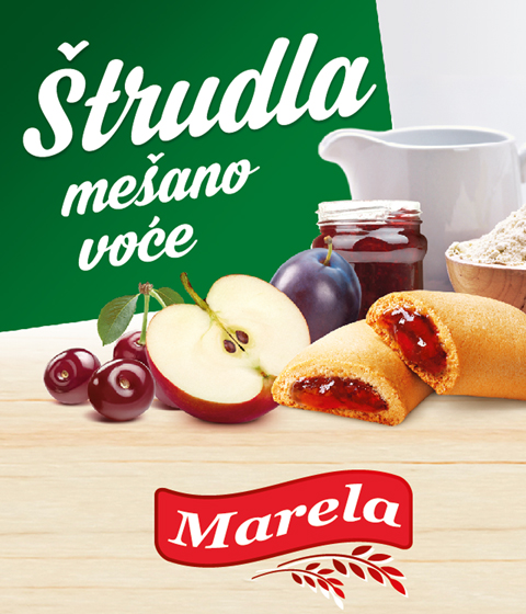 Marela štrudla mešano voće 220g